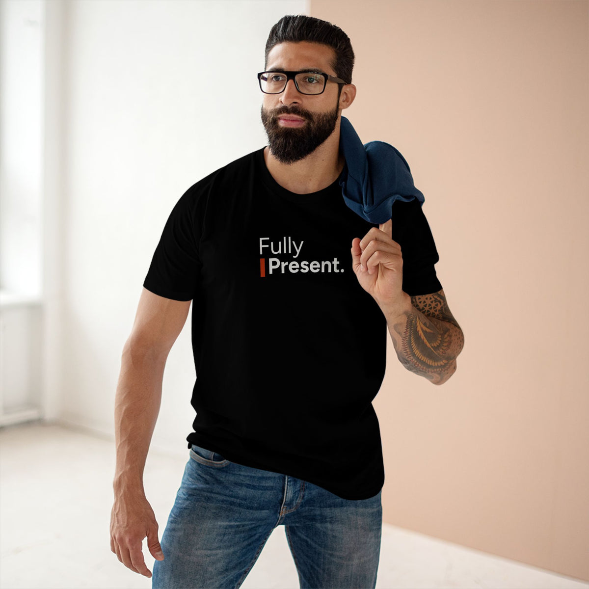 Fully Present Unisex Staple Tee