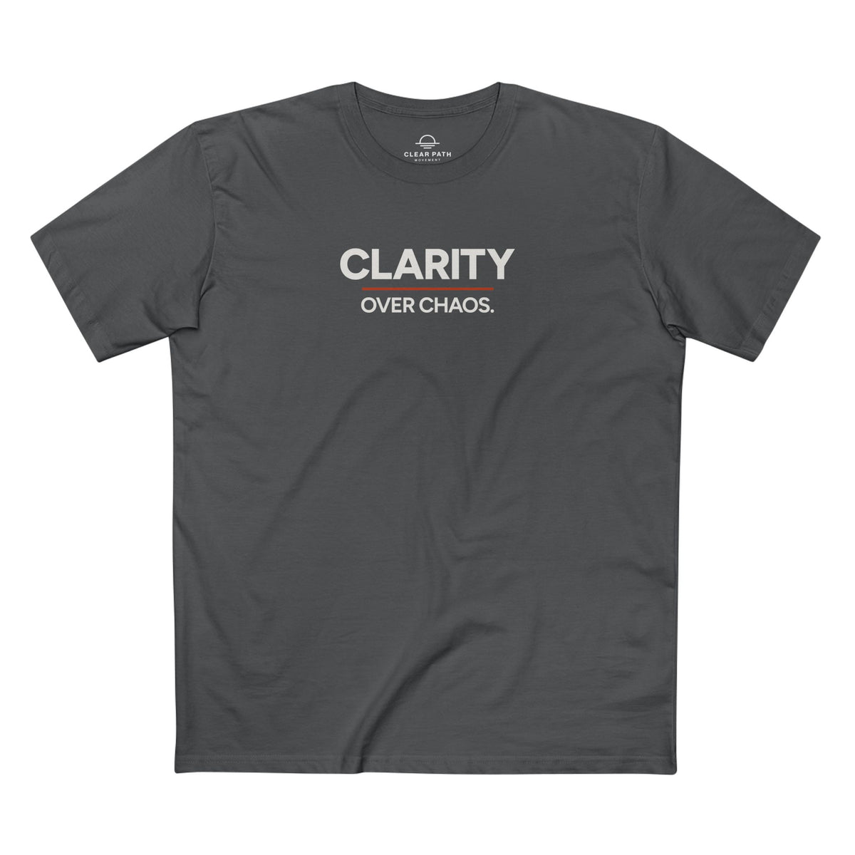 Clarity Over Chaos Unisex Staple Tee
