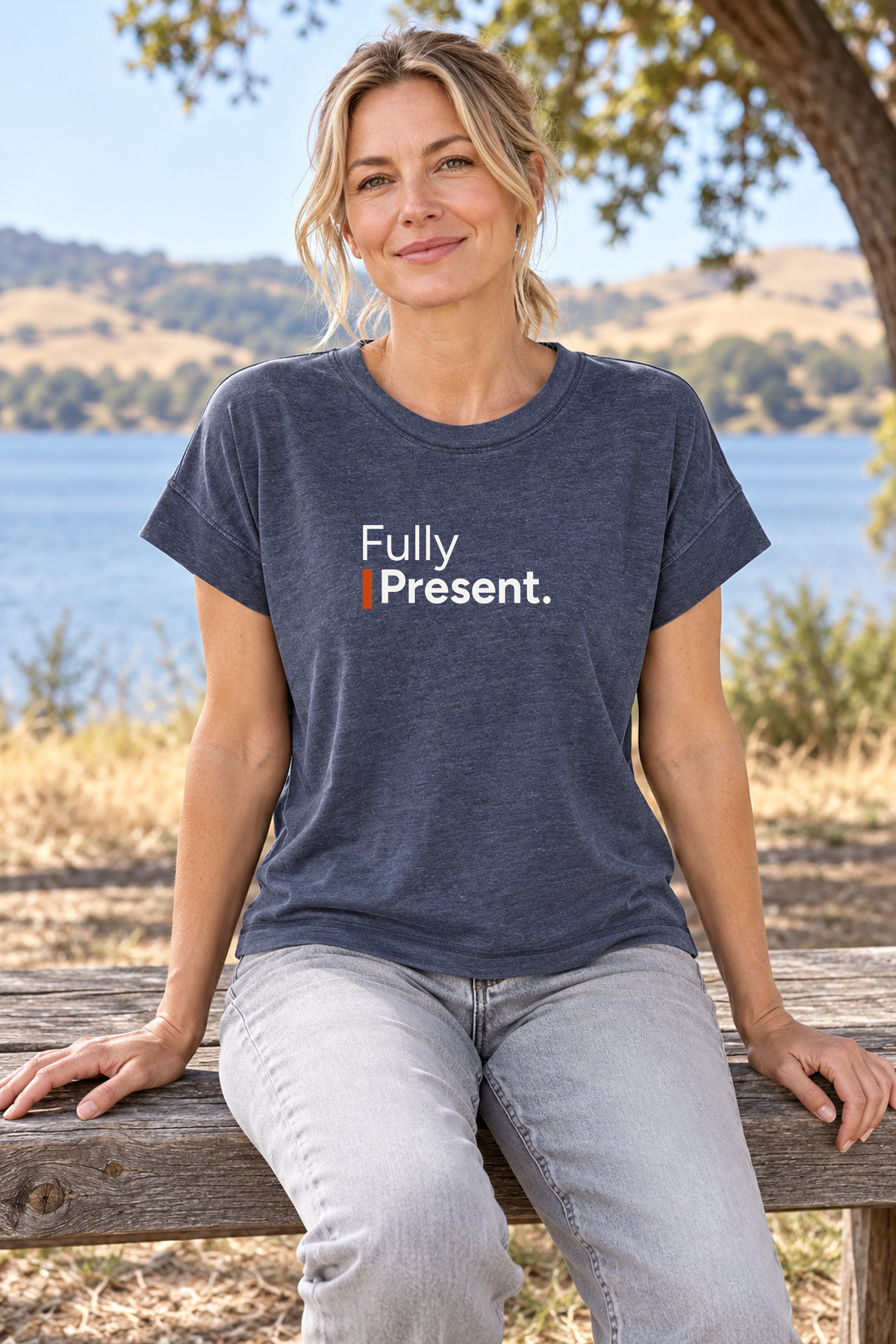 Fully Present Women’s Vintage Wash Tee