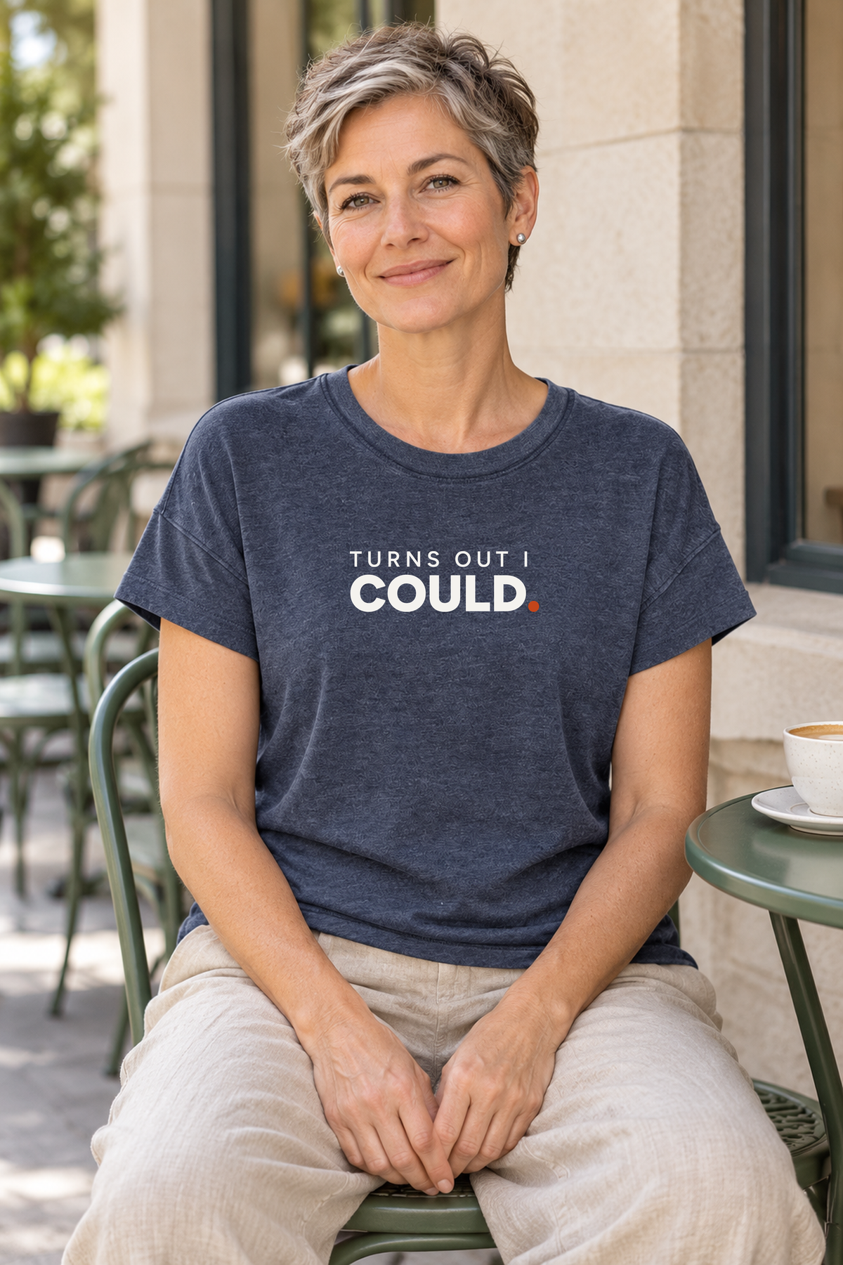 Turns Out I Could. Women’s Vintage Wash Tee