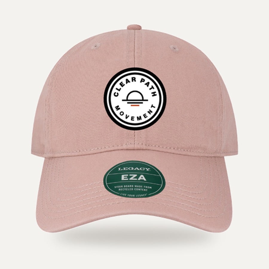 Front of the Rose · Fully Present hat with the Clear Path Movement patch
