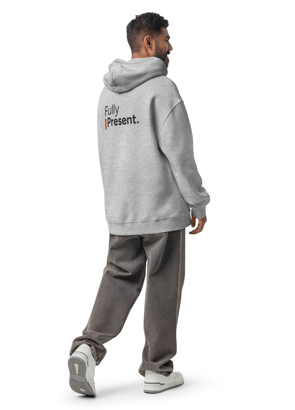 Fully Present worn by a man