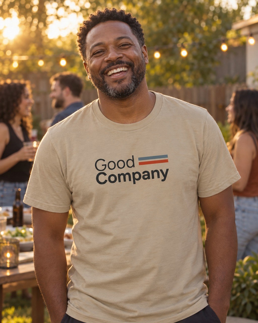 Good Company worn by a man